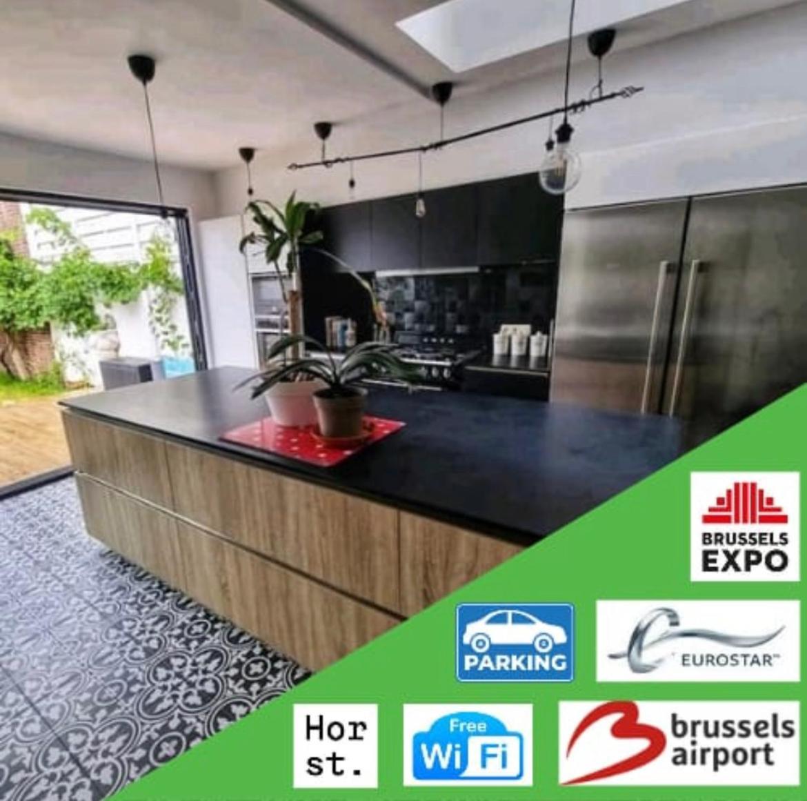Appartement 3 Chambres Centre Vilvoorde Bruxelles Brusselsairport Expo Nato Anvers Wifi Free Parking Εξωτερικό φωτογραφία
